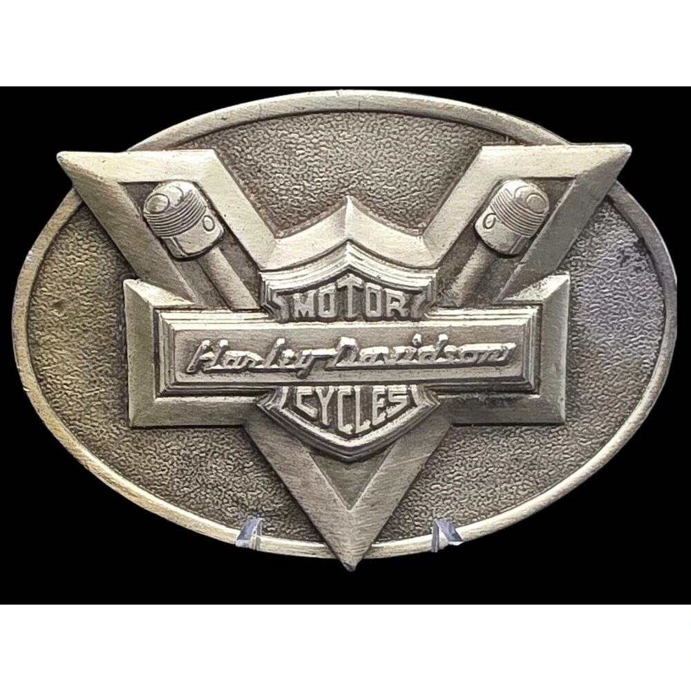 Vintage 1983 Harley Davidson Belt Buckle
